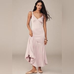 Maeve Sleeveless V-Neck Open-Back Maxi Dress